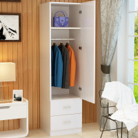 嘉卉 ㊙️单衣柜学生宿舍经济型简易实木储物柜收纳美容院窄小型立柜