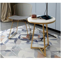 嘉卉 北欧ins大理石小茶几现代简约沙发边柜置物架角几卧室床头小圆桌