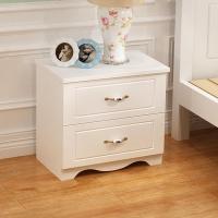 嘉卉 床头柜现代简约实木经济型卧室收纳柜小型床边柜小柜子简易储物柜
