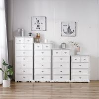 嘉卉 欧式五斗柜实木客厅抽屉式收纳柜子卧室储物柜简约现代边柜床头柜