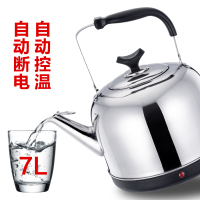 电水壶家用自动断电自动保温不锈钢电热水壶电开水壶大容量烧水壶|自动断电水壶7L(标准款)