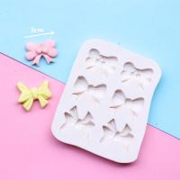 烘焙蛋糕我几岁啦我满月啦周岁巧克力翻糖硅胶模具 生日字|樱桃蝴蝶结-硅胶模具