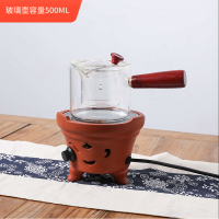 电陶炉家用煮茶静音小型迷你蒸煮泡烧茶防水电陶炉紫砂茶炉煮茶器|电陶炉A款+侧把玻璃壶(煮茶)