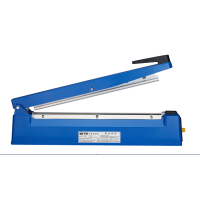 手压式封口机铝箔袋大米袋茶叶袋塑封机可封无纺布|400型蓝色3MM送一套电热丝高温布