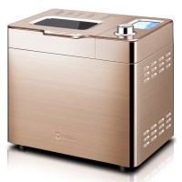 面包机家用全自动揉面机多功能小型馒头和面机三斤大容量|金色