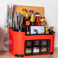 厨房调味品盒放调料储物置物架用品家用大全台面刀架灶台收纳神器