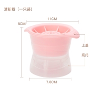 威士忌冰球模具硅胶制冰机大洋酒冰球制作器冰块袋食用球形型冰格|清新粉-冰球模具一个装[任意2件元]
