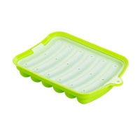 宝宝香肠的模具厨房烘焙小工具 家用可蒸烘培火腿肠模型蒸模|绿色