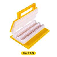 多功能穿串器穿羊肉机板筋家用菜卷豆腐皮穿串神器烧烤用具|带手柄双排串肉器