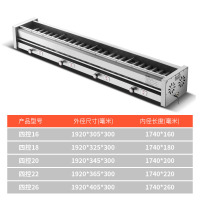 商用黑金刚烧烤炉无烟燃气天然气液化烤羊肉串生蚝鱼摆摊烤架炉子|1.92米四控内宽161820任选一分区控制调风