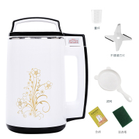 豆浆机家用多功能3-4人全自动加热免煮免过滤小型单人1-2人榨汁机|黑色底部加热