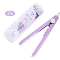 盲袋封口机便携式迷小小型手持家用学生零食月饼封口夹加热电密封|便携式平板封口机(紫色)收藏送收纳盒