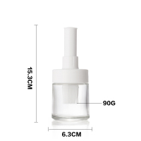 油刷子厨房烙饼家用耐高温硅胶食用刷酱烧烤油刷按压式带瓶一体式|白色-蘸取式[运费险]