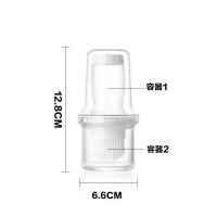 油刷子厨房烙饼家用耐高温硅胶食用刷酱烧烤油刷按压式带瓶一体式|白色-挤压式[运费险]