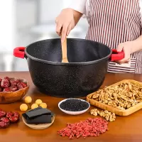 阿胶锅熬阿胶糕的专用锅不粘锅家用麦饭石汤锅炖锅电磁炉燃气