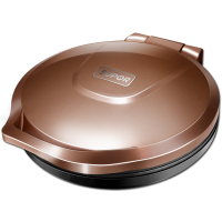 电饼铛家用双面加热薄饼机煎饼机蛋糕机烙饼神器小型早餐机|褐色