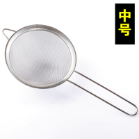 烘焙工具手持面粉筛子过滤网油勺油渣捞糖粉筛网油捞油格|中号拍前请看尺寸噢~