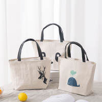 加厚日式铝箔便当袋 上班族手提带饭包学生午餐饭盒子