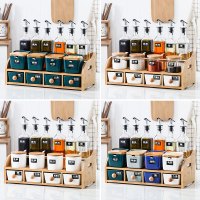 厨房用品陶瓷盐味精调料盒组合家用酱油瓶壶调味罐子收纳大全