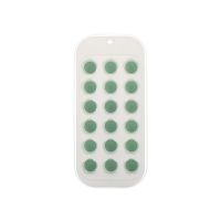 冰块模具家用冰格制冰盒个性创意一键取冰带盖速冻冰块盒神器|橄榄绿