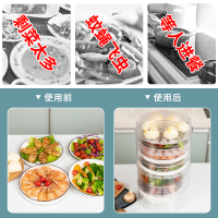 保温菜罩饭菜食物罩子家用保温防尘罩餐桌厨房剩菜饭多层盖菜收纳