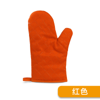 烘焙工具赢家烘焙耐高温手套加厚隔 烤箱微波炉防烫手套|红色一只