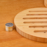 大号隔热垫砂锅垫子耐高温竹垫锅底餐桌垫防烫大尺寸汤垫竹制家用