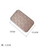 马卡龙模具不粘做曲奇饼干模具金色浅烤盘烤箱用用diy工具|15连模花型