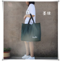 结实环保旅行袋入院待产包折叠购物袋打包搬家袋|薄款小号墨绿45*40*10 其他