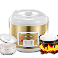 电饭煲家用智能4l电饭锅老式3-5-6人大容量1|香槟色