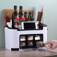 厨房收纳置物架调料收纳架用品家用大全收纳盒调味料调味品调料架