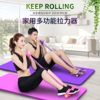 脚蹬拉力器健腹器绳健身器材家用美腿瘦腰减腹肌仰卧起坐