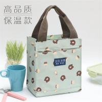 保温饭盒袋加厚铝箔防水帆布放饭盒包带饭手拎包午餐便当袋手提袋