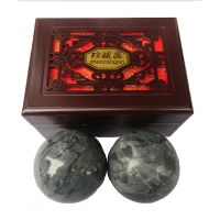 健身球 手球 阿富汗玉手球老年人按摩健身球手球玉石保健球手握球
