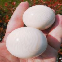 猛犸象牙保健球冰料满纹天然健身球双球手把件文玩鼠标手圆球