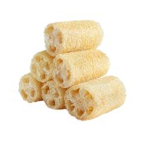 家用抹布清洁球洗碗布替代钢丝球丝瓜络百洁布洗碗刷厨房厨房天然|丝瓜段[可刷锅洗澡] [6个装]一年量