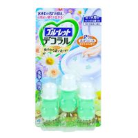 日本马桶开花去异味厕所除臭剂洁厕灵凝胶花 7.5g*3|森林香*2份