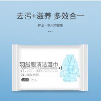 擦羽绒服清洁湿巾免水洗羽绒服湿巾衣物去污渍清洗湿巾神器|试用装1包【12片】