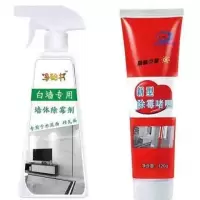 除霉啫喱除霉剂去霉渍神器防霉冰箱门清洗剂霉斑清洁剂除青苔灭菌|1支除霉啫喱+白墙除霉