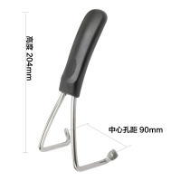 双孔锅盖把手 鼎盖提手盖帽盖提 通用锅盖头顶帽玻璃盖组合盖配件|J(两孔中心距离90mm)