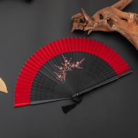 舞蹈跳舞扇子古风工艺扇折叠演出便携扇手绘中镂空小折扇|12#