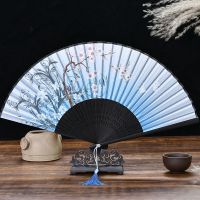 古装汉服扇中扇子日式夏季网红女迷你小扇子舞蹈扇子古风折扇|桃花争艳 【不带扇套】