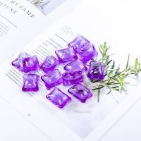 洗衣服除菌除凝珠香水型护理球液工厂直销洗衣螨留香珠持久香味|薰衣草香味[紫色] 100粒盒装