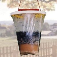 公园市场庭院灭蝇袋诱蝇袋悬挂式捕蝇器捕蝇笼卫生城市