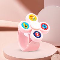 蚊虫叮咬宝宝学生防驱蚊手环户外儿童可爱驱蚊扣四叶草神器孕妇|粉色 3个