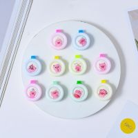 驱蚊扣环保驱蚊神器儿童防蚊虫驱蚊手环植物精油叮咬扣户外|小猪系列(颜色随机) 驱蚊扣(10个装划算)