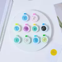 驱蚊扣环保驱蚊神器儿童防蚊虫驱蚊手环植物精油叮咬扣户外|系列(颜色随机) 驱蚊扣(3个家庭装)