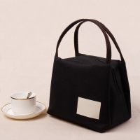 日式帆布手提包便当包保温袋饭盒袋女饭盒袋子妈咪包饭盒包手提袋