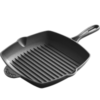 牛排煎锅铸铁平底锅煎牛扒牛肉条纹专用无涂层电磁炉不粘锅具