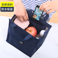 饭盒手提包加厚铝箔保温冷藏袋帆布学生上班族装午餐带菜便当袋子